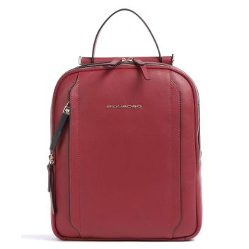 Piquadro Circle RFID Backpack dark red