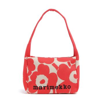 Marimekko Unikko Knitted Shoulder bag red
