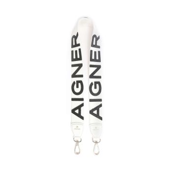 Aigner Bag strap white/black