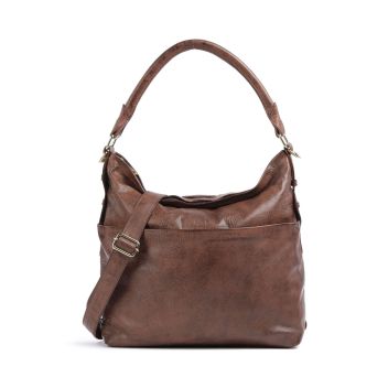 Depeche Golden Chic Hobo bag brown