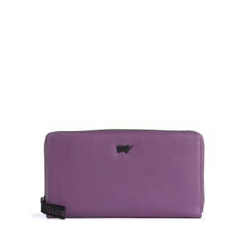 Braun Büffel Capri RFID Wallet violet