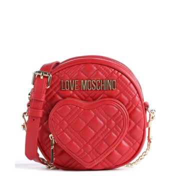 Love Moschino Quilted Crossbody bag red