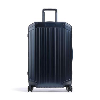 Piquadro PQ-Alub Spinner (4 wheels) dark blue