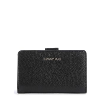 Coccinelle Metallic Soft Wallet black