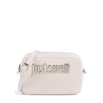 Just Cavalli Metal Lettering Style 6 Crossbody bag white