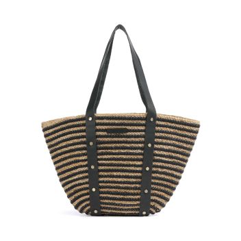 Depeche Summer Sounds Tote bag nature/black