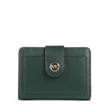 Michael Kors MK Charm Wallet dark green