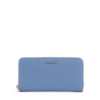 Coccinelle Metallic Soft Wallet blue