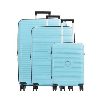 Travelite Orbita Suitcase set (4 wheels) turquoise
