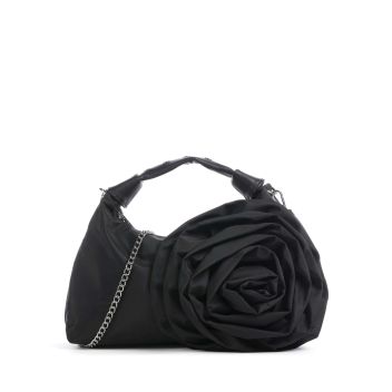 Núnoo Recycled Nylon Dandy Rose Handbag black
