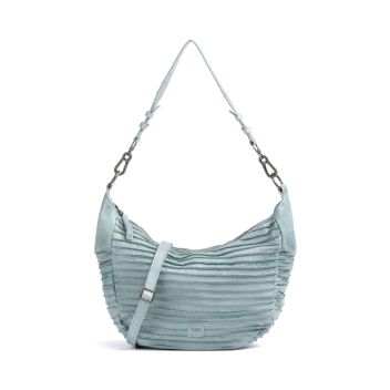 FredsBruder Bestseller Riffel Flowow Hobo bag light blue