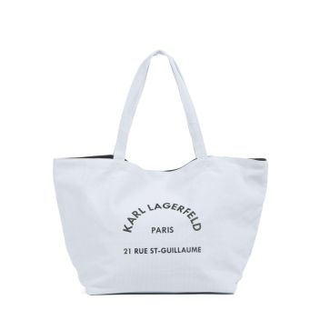 Karl Lagerfeld K/Rue St Guillaume Tote bag light blue