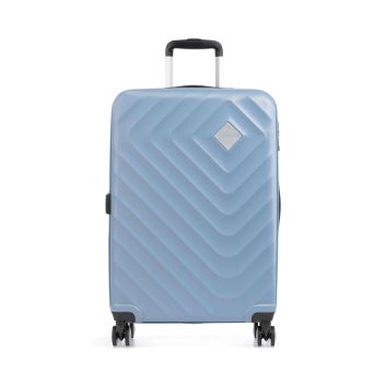 American Tourister Summer Square Spinner (4 wheels) light blue