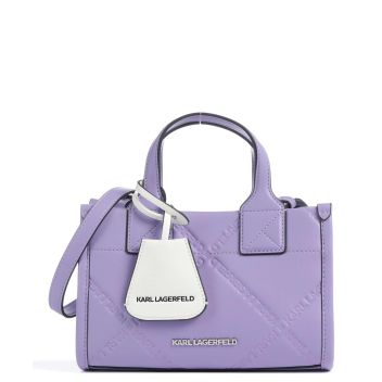 Karl Lagerfeld K/Skuare Small Handbag lavender