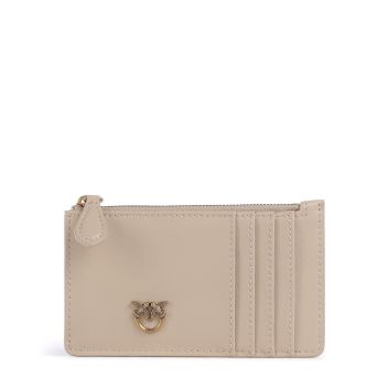 Pinko Airone Credit card holder beige