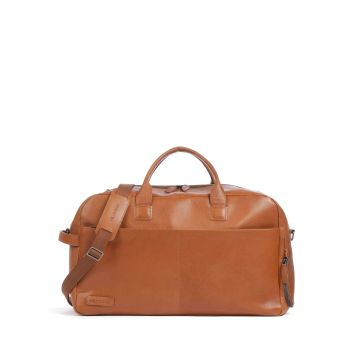 Plevier Rock Breccia Travel bag cognac