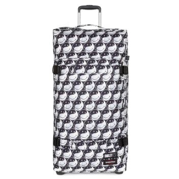 Eastpak Transit\'R M Travel bag with wheels black/white