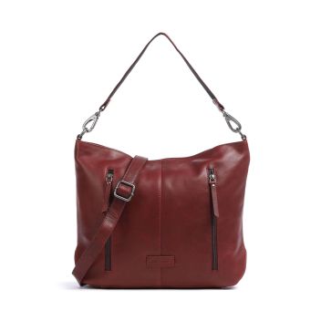 Jack Kinsky Montreal 24N Hobo bag dark red