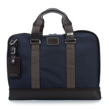 tumi Alpha Bravo Andrews Briefcase navy