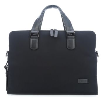tumi Harrison Nylon Seneca Briefcase black