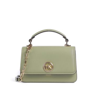 Michael Kors Delancey Crossbody bag light green