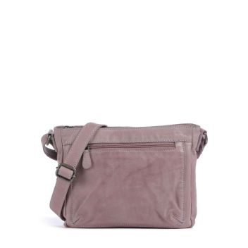 The Chesterfield Brand Washed Waxed Cow Aston Crossbody bag lavender