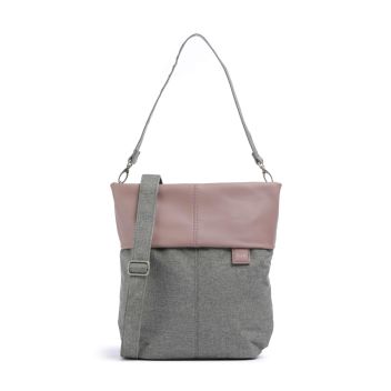 Zwei Olli OT12 Hobo bag grey/rose