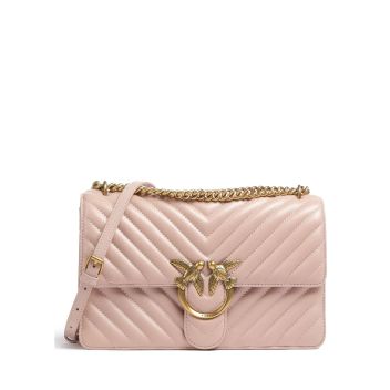 Pinko Love One Classic Shoulder bag antique pink