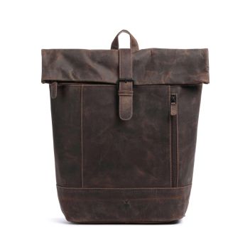 Jack Kinsky Baltimore 15 Laptop backpack dark brown