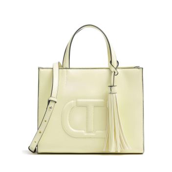 Twinset Oval T Logo Handbag yellow