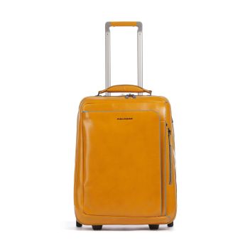 Piquadro Trolley (2 wheels) mustard yellow