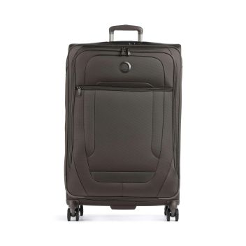 Delsey Paris Helium Dlx Spinner (4 wheels) dark brown