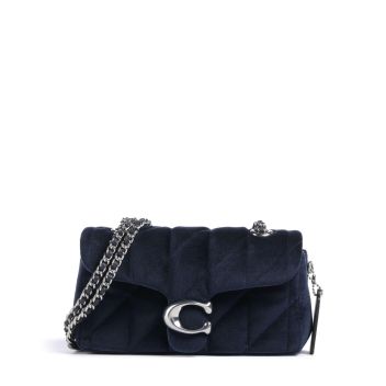 Coach Tabby Quilted 20 Shoulder bag dark blue