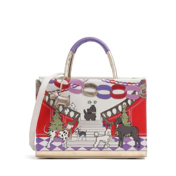 Radley London Picture Party Pals Handbag ivory