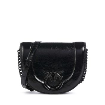 Pinko Love Round Click Mini Crossbody bag black