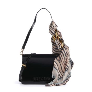 Just Cavalli Chain Foulard Style 7 Shoulder bag black