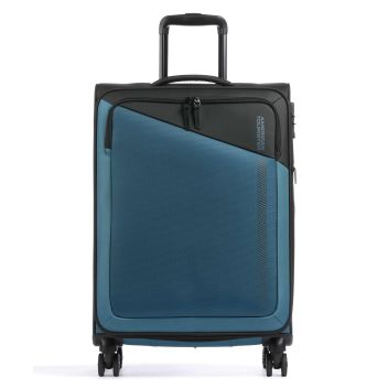 American Tourister Daring Dash Spinner (4 wheels) black/blue