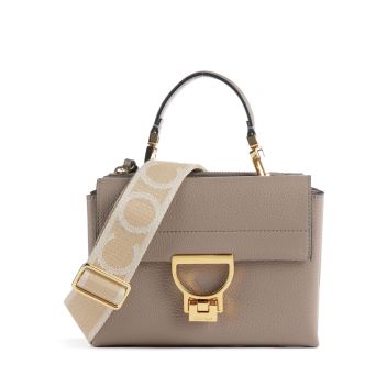 Coccinelle Arlettis Signature Crossbody bag taupe