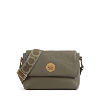 Coccinelle Liya Signature Crossbody bag olive-green
