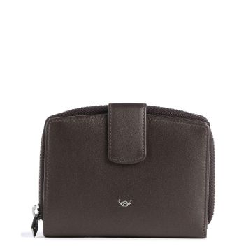 Golden Head Valencia RFID Wallet dark brown