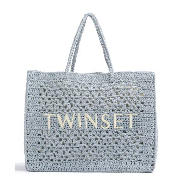 Twinset Bohe\'Mien Tote bag light blue