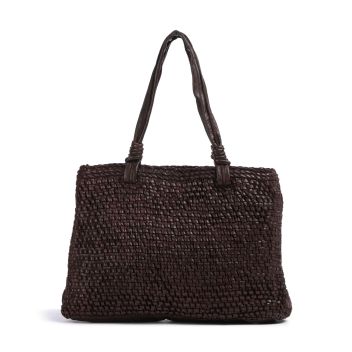 Depeche Wonder Wave Tote bag dark brown