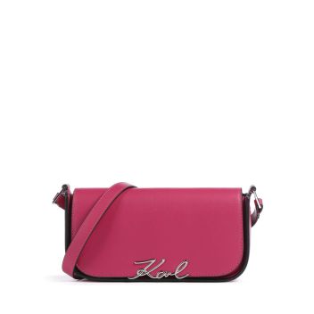 Karl Lagerfeld K/Signature Crossbody bag fuchsia