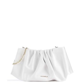 Coccinelle Drap Smooth Crossbody bag white