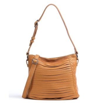 FredsBruder Fonda Hobo bag light brown
