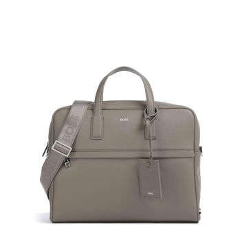 BOSS Zair Briefcase greygreen