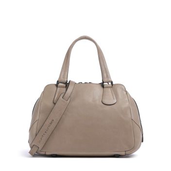 Aunts & Uncles Grandma\'s Luxury Club Mrs. Peanut Brittle Handbag taupe