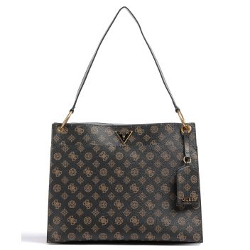 Guess Basilea Tote bag dark brown