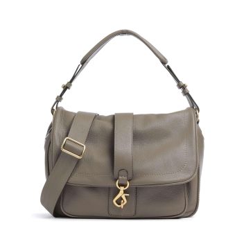 Abro Dalia Star Saddle Hobo bag taupe