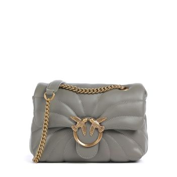 Pinko Love Puff Mini Shoulder bag greygreen